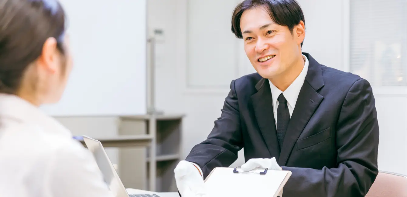 初めてでも安心のサポート